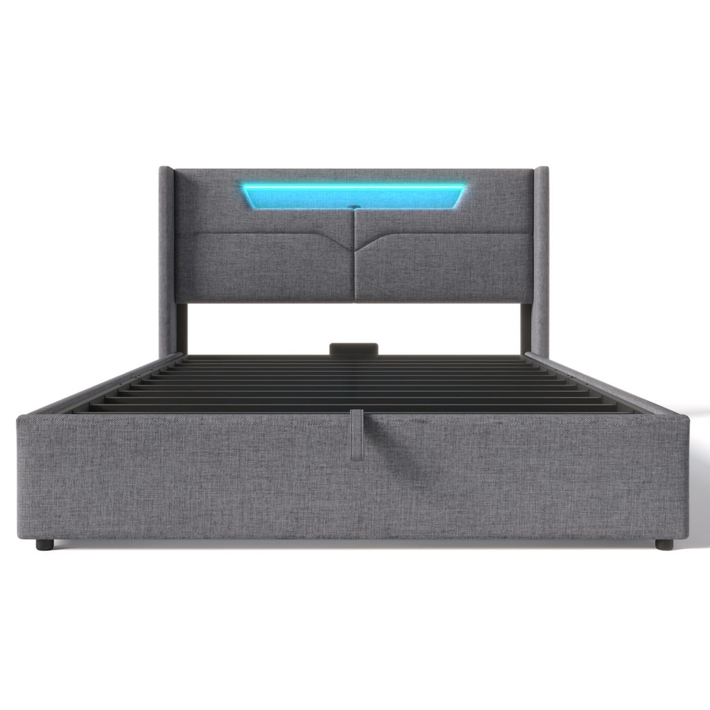Letto matrimoniale 160x200 con LED