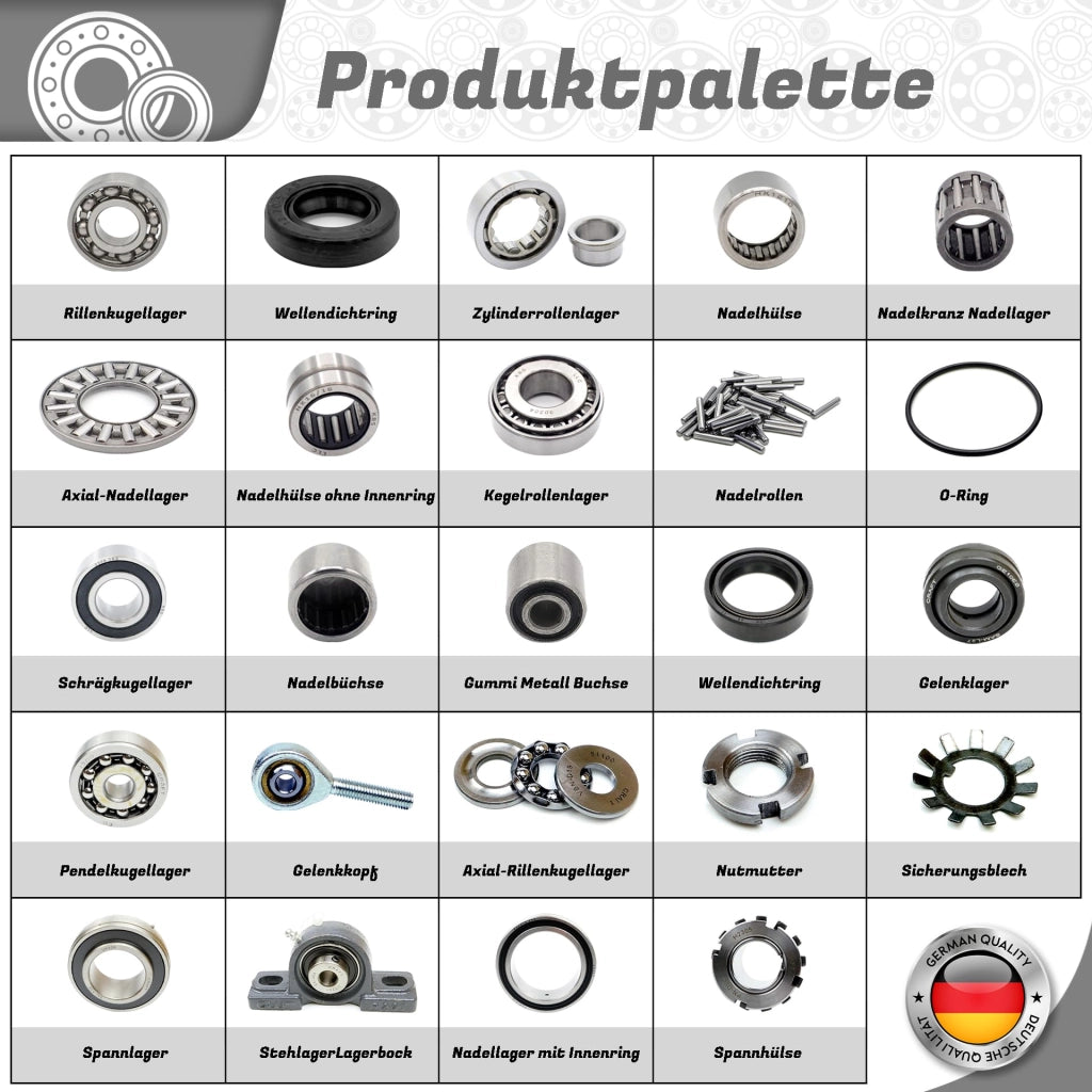 Cuscinetti a rulli conici 320/28, 28x52x16 mm, confezione da 2 pezzi