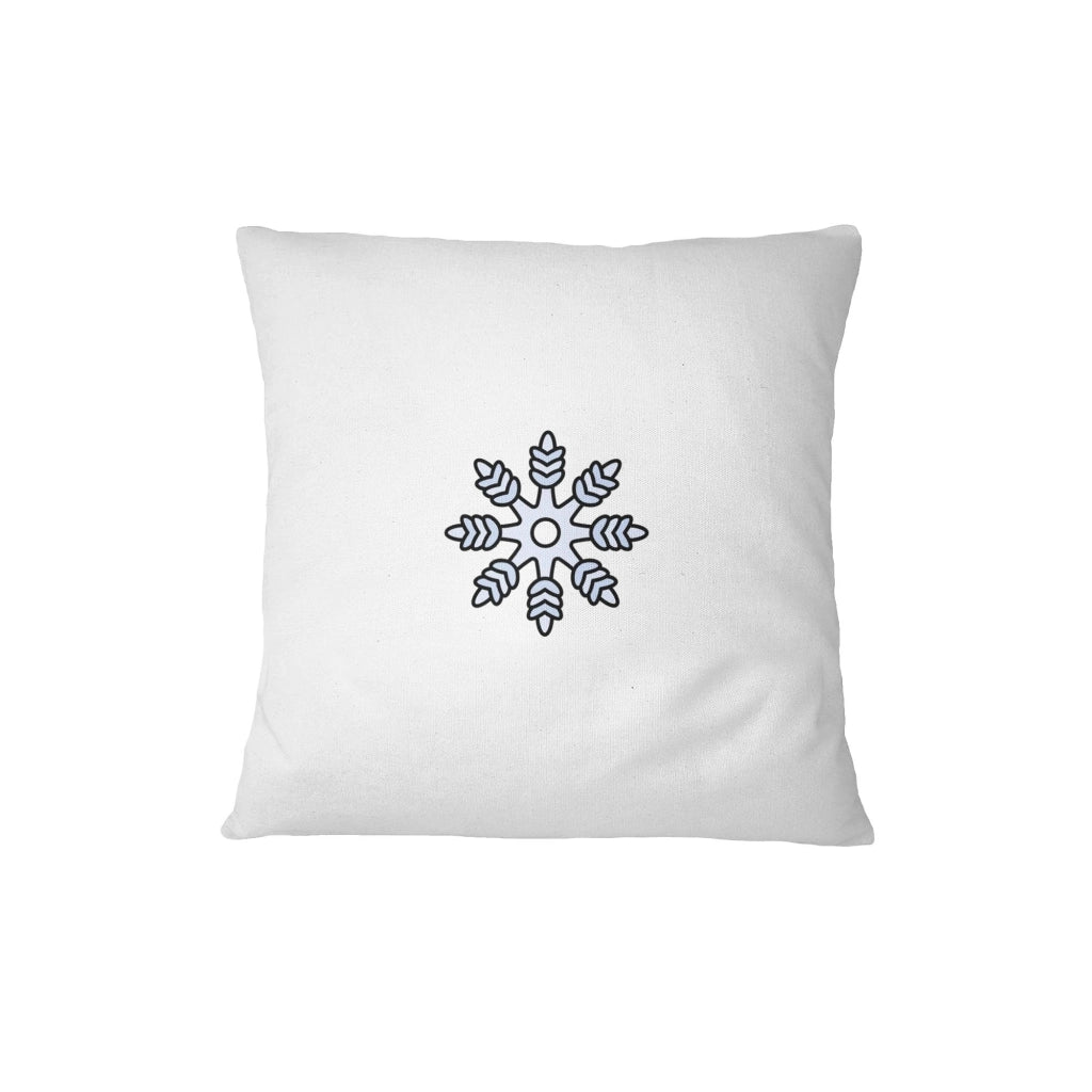 Custodia per cuscino, 60x60 cm, bianca, in poliestere, con cerniera