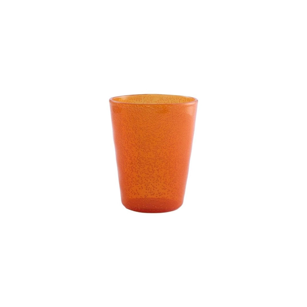 Bicchiere per acqua orange Memento Synth in metacrilato 0,33L