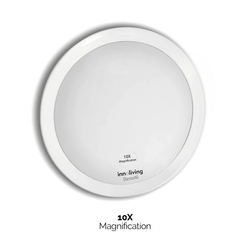 Innoliving INN-801 Specchio Ingranditore 10X con Ventose