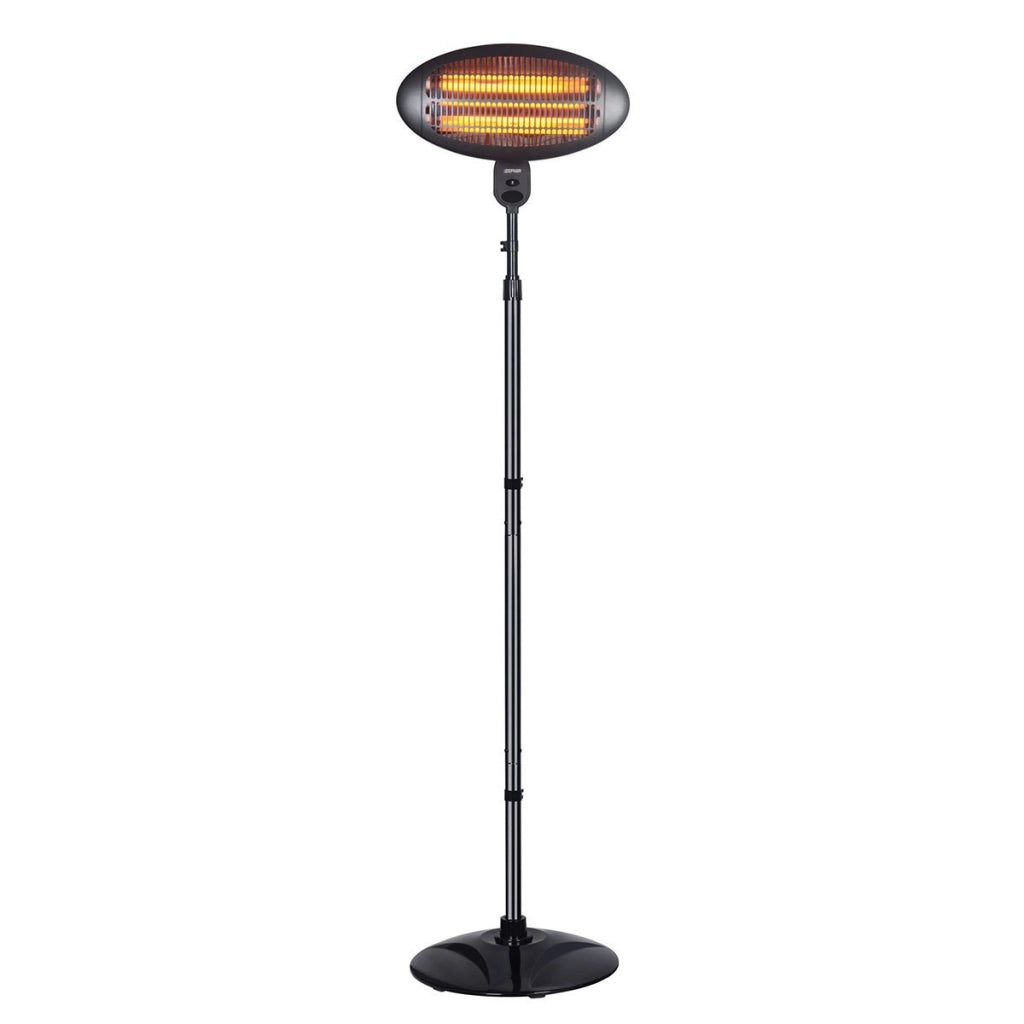 Stufa da esterno al quarzo 2000w cm 210x60x60