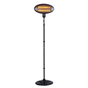 Stufa da esterno al quarzo 2000w cm 210x60x60