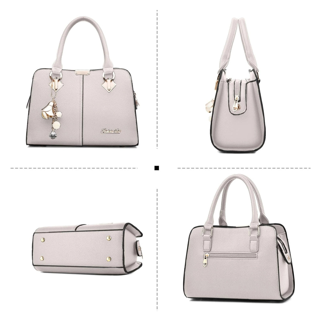 Borsa da donna a spalla in similpelle con tracolla regolabile