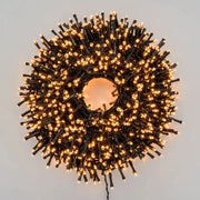 Catena minicluster 2000 led tradit. - 8 giochi di luce