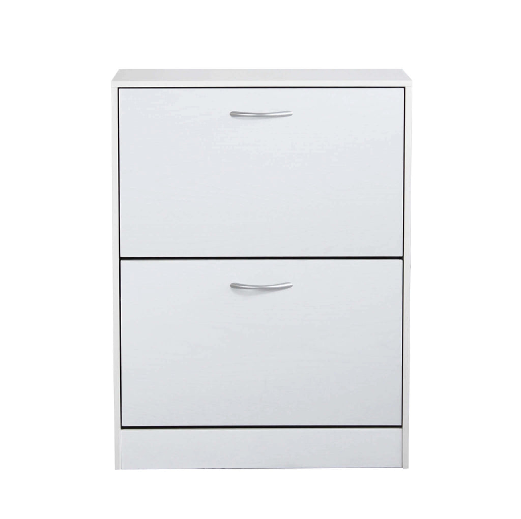 Scarpiera con 2 ante in Legno cm 60x24x80 - GARY