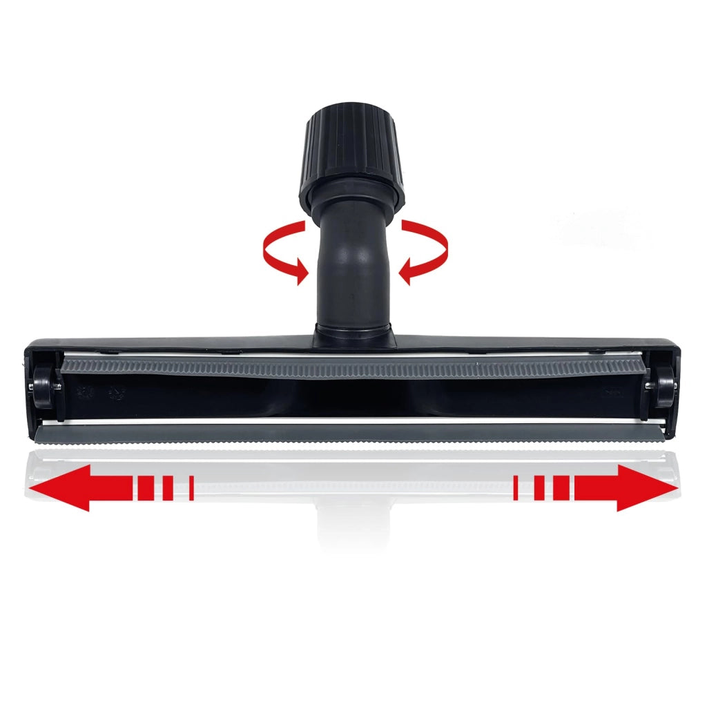 Aspiralavapavimenti, universale, da 30 a 38 mm, larghezza 360 mm, con rulli
