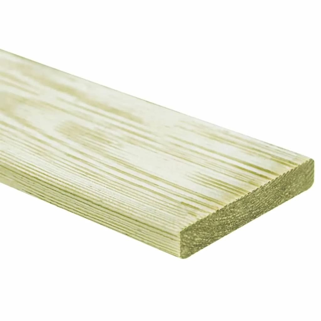 Pavimento da Deck 60 pz Verde impregnato 1.44 m² 3449757