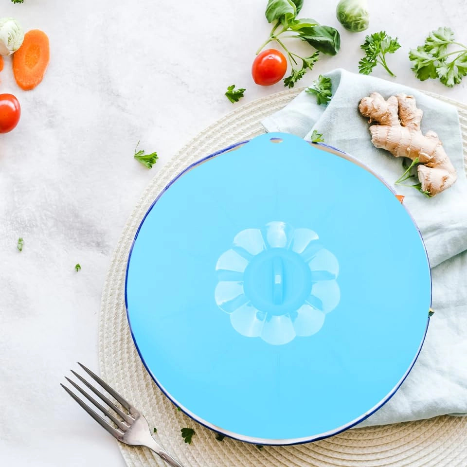 Coperchi in silicone per alimenti, 30 cm – elastici, riutilizzabili