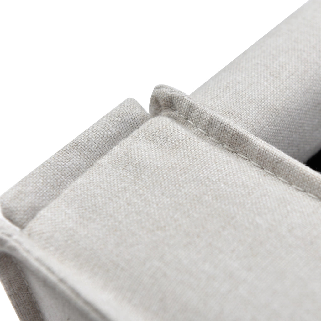 Letto singolo imbottito 90x200 cm con contenitore