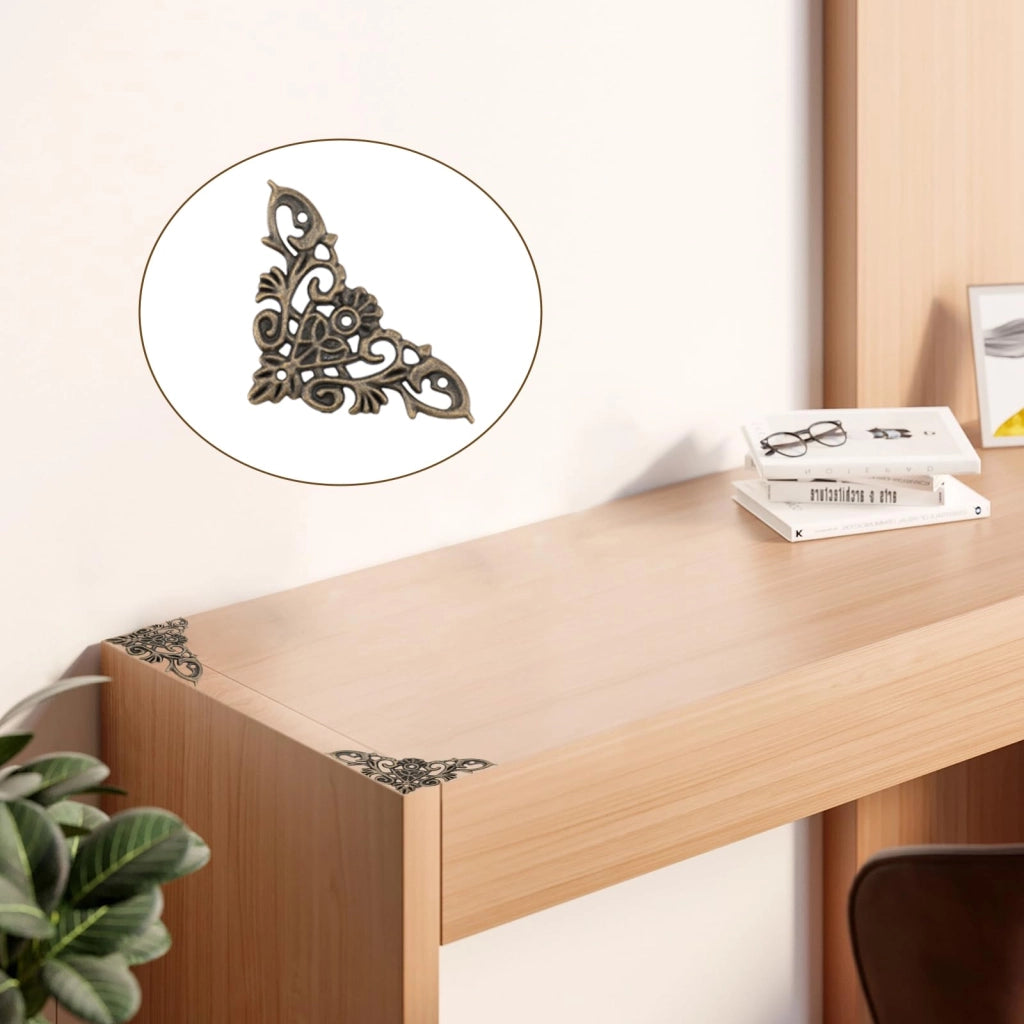 Paraspruzzi in bronzo, 20 pezzi, 6x4 cm, stile antico