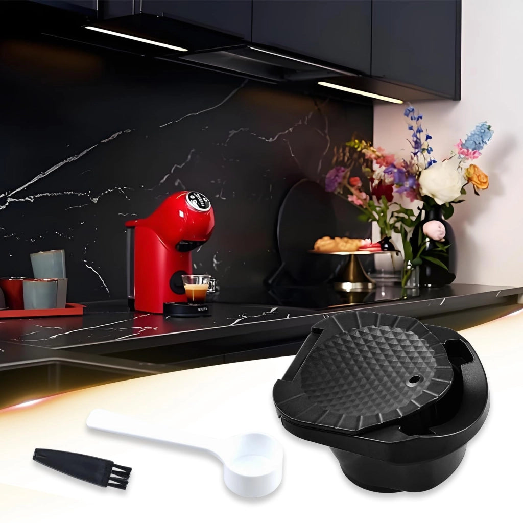 Adattatore per capsule di caffè, riutilizzabile, compatibile con Dolce Gusto, 1 pezzo