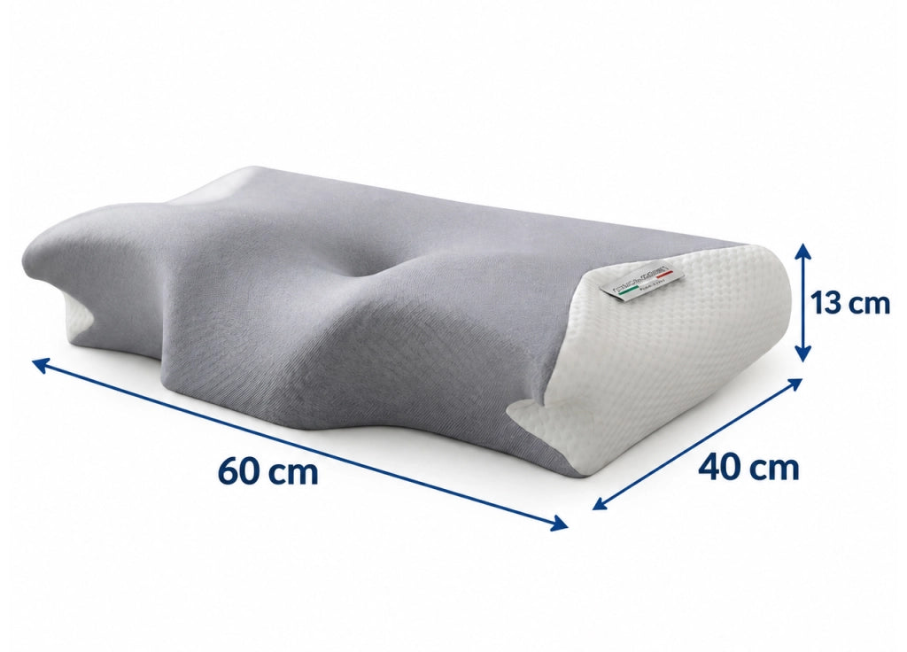 Guanciale Cuscino Letto Riposo Collo Spalle Memory Anatomico Dragonfly