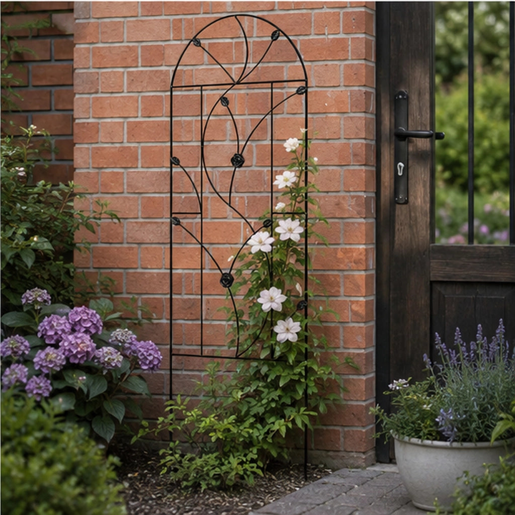 KADAX Supporti da giardino per piante, 4 pezzi