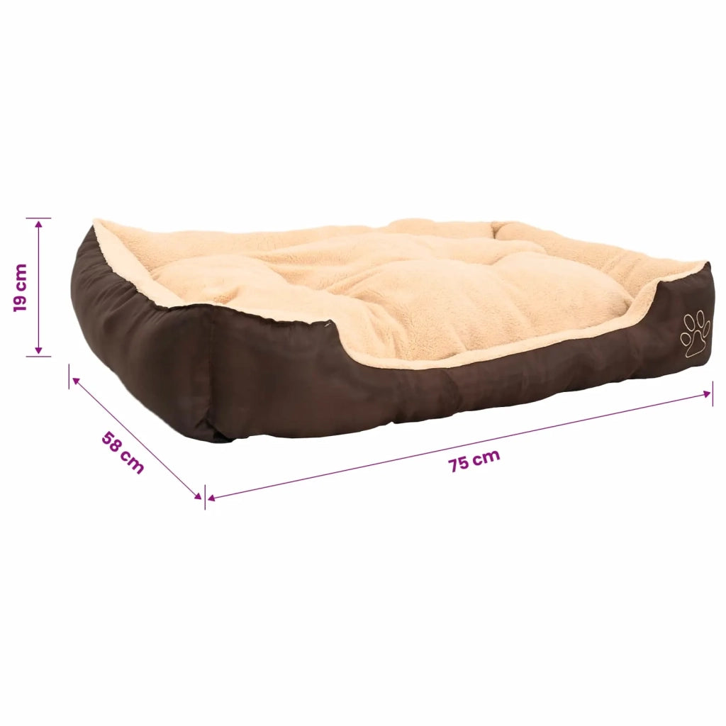 Letto Caldo per Cani con Cuscino Imbottito L 170205