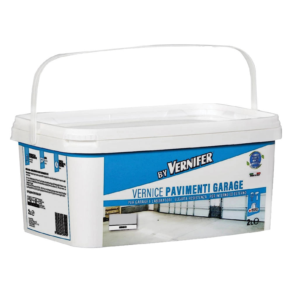 Vernice base acqua grigia per pavimenti 2L