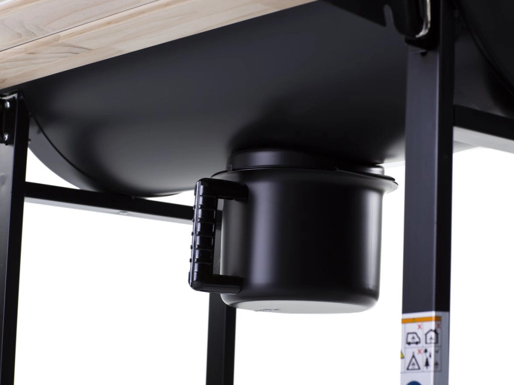 Barbecue a carbone "King" - 95 x 63 x 105 cm - Nero