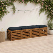 Cuscini per sedile a 4 pezzi SOEST 4 pz 100% Poliestere 945178