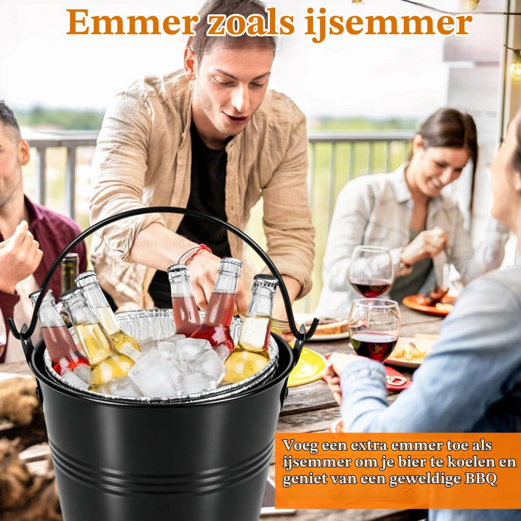 Set di 15 inserti Vetemmer, dimensioni 14,3 cm, lega di ferro