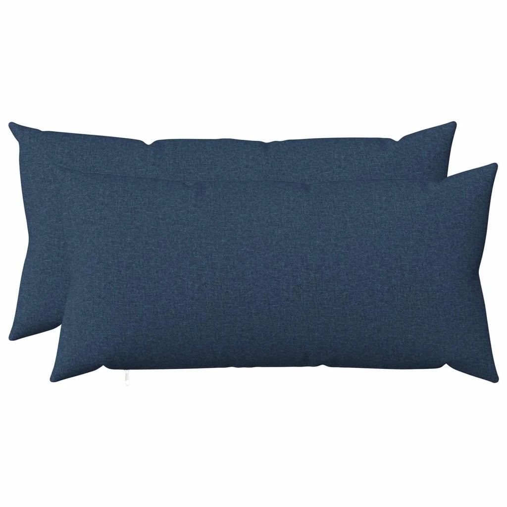 Federa 2 pz HEERLEN Blu 40 x 80 cm Tessuto 909778