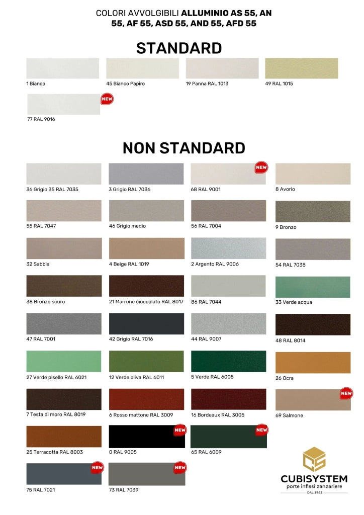TAPPARELLA IN ALLUMINIO VERDE L:220 X H:220