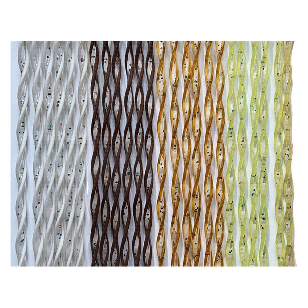 Tenda Elicoidale 'Luna' Cm. 100 X 220 - Giallo/Trasparente