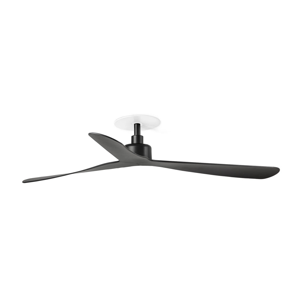 ROCKER RECESSED L Ventilatore da soffitto nero TUYA