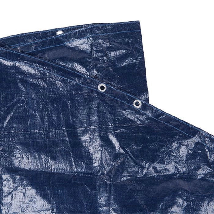 Copertura Invernale  5,30 M Per Piscine Circolari Di  4,60 M - Colore Blu/nero, Spessore 125 Gr/m² Dimensione piscina: Ø 4.60 m