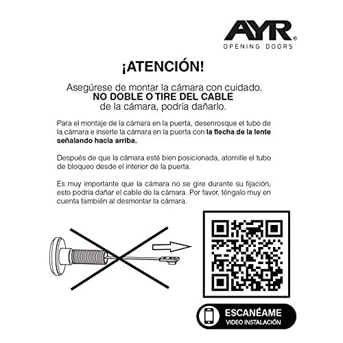 Videocamera di ricambio per citofono digitale 754, cromo, angolo di visione 110°