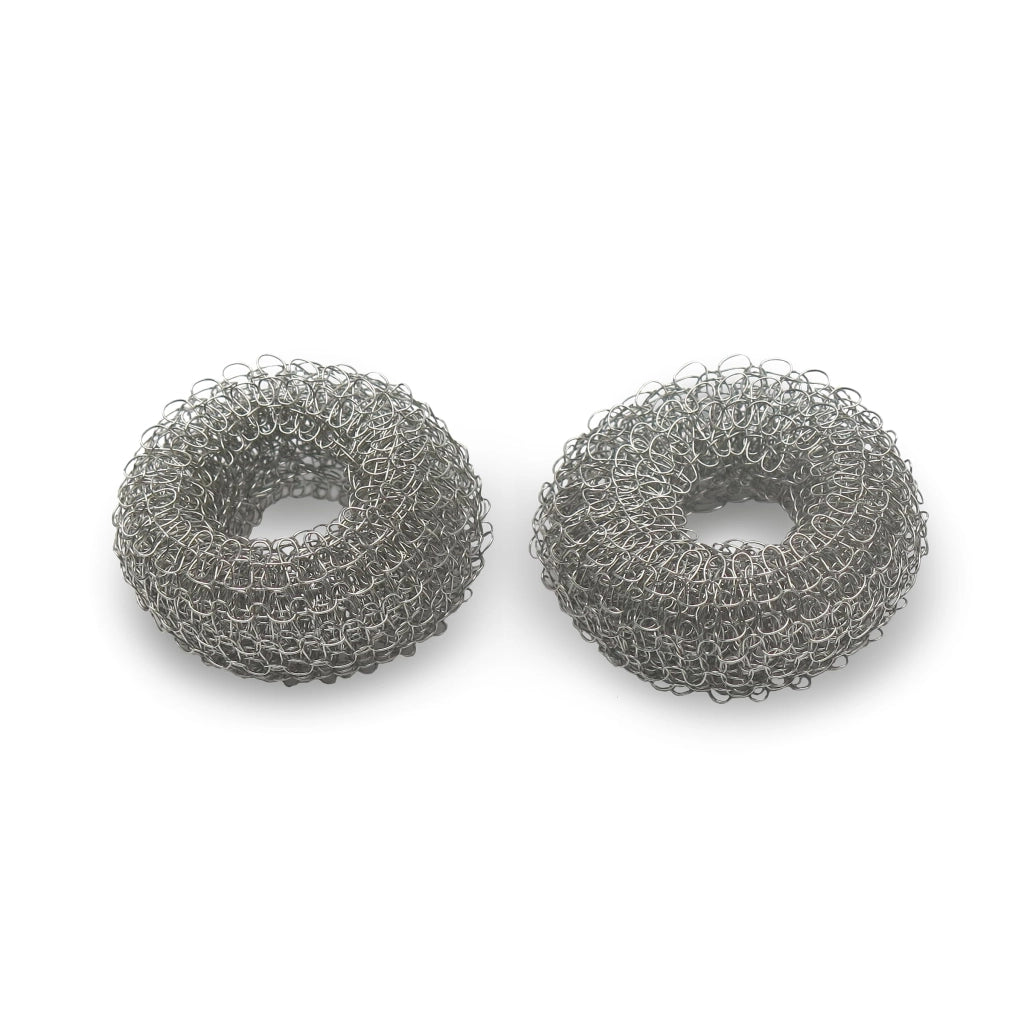 Anelli anticalcare, in acciaio inossidabile, 2 pezzi, dimensioni 2x4 cm, per bollitori