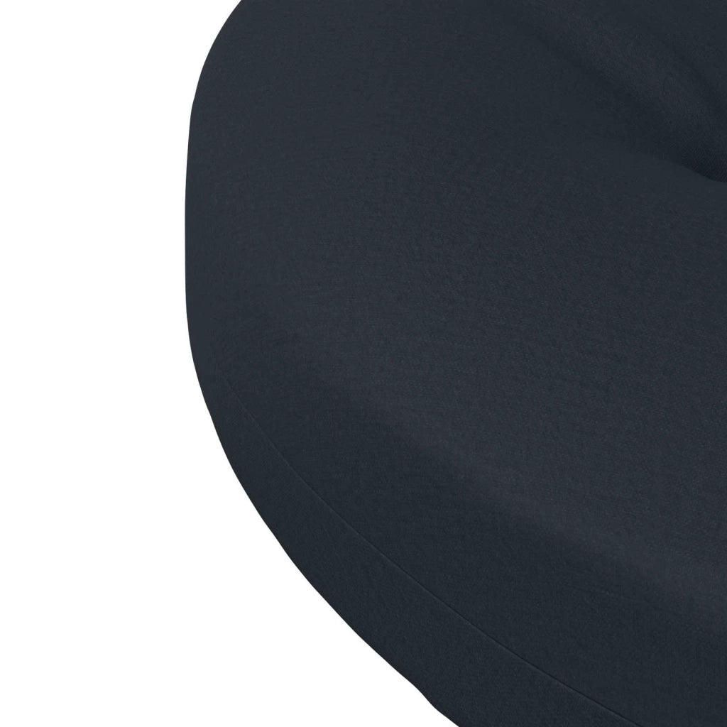 Cuscini per Sedia in 4 Pezzi 4 pz 100% Poliestere Blu Scuro 945287