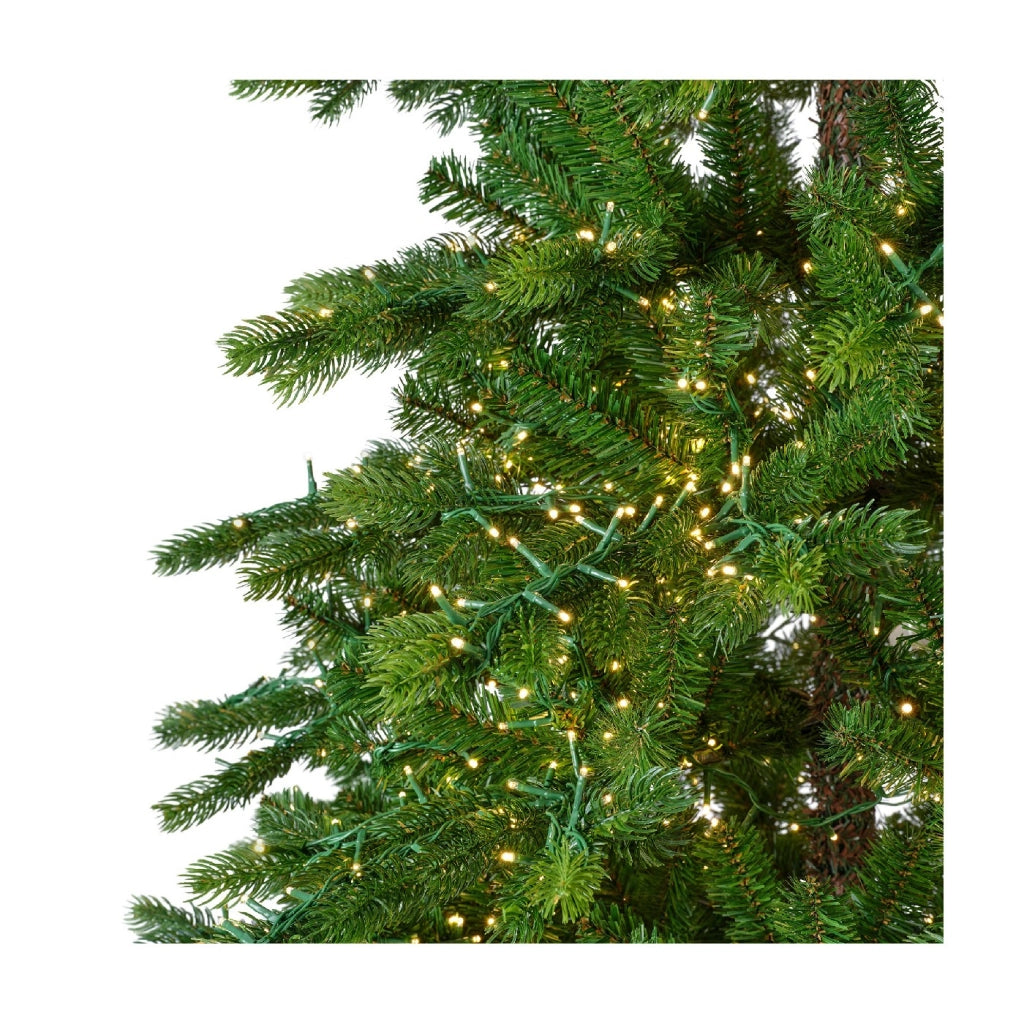 Albero Galloway Spruce c/5400 LED D150 H240cm verde