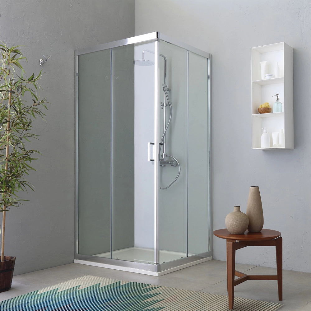 Box doccia rettangolare 80x120 scorrevole