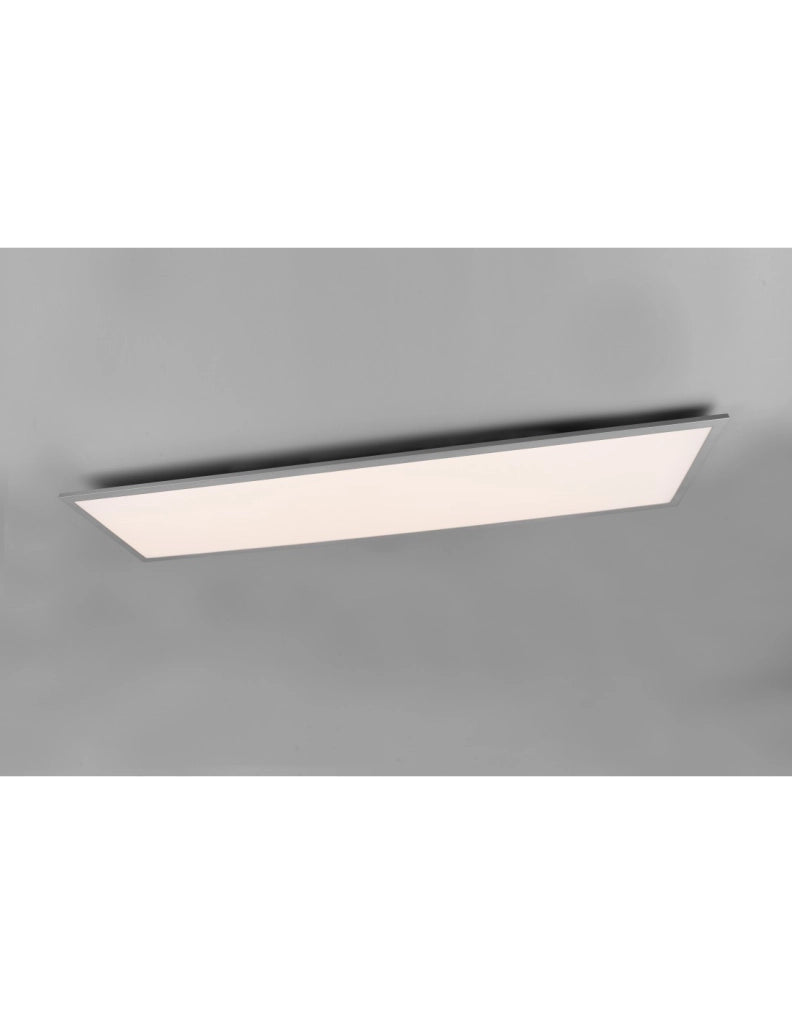 Plafoniera Led Moderna Rettangolare Gamma Alluminio Trio Lighting