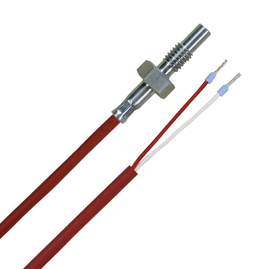 Sensore a immersione PT1000, filettatura M6, intervallo di temperatura da -50 a +180 °C, cavo da 5 metri