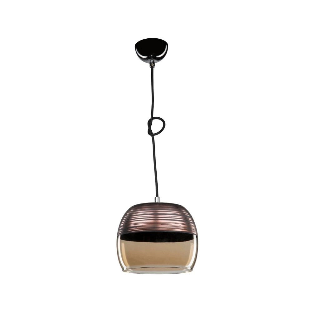 Lampada a sospensione Punto ASZ0856 diffusore bicchiere rovesciato EFFEZ