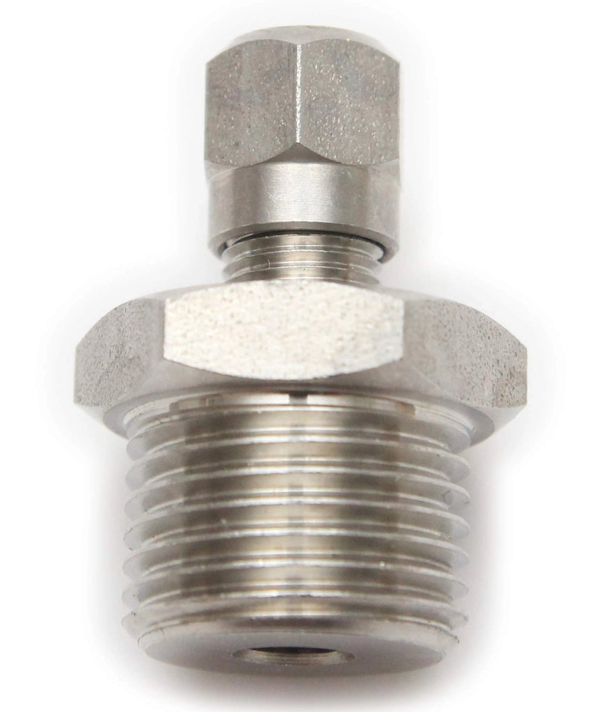 Sensore di temperatura PT100, modello Easy-up, dimensioni 6x300 mm, materiale MGO, con raccordo a compressione