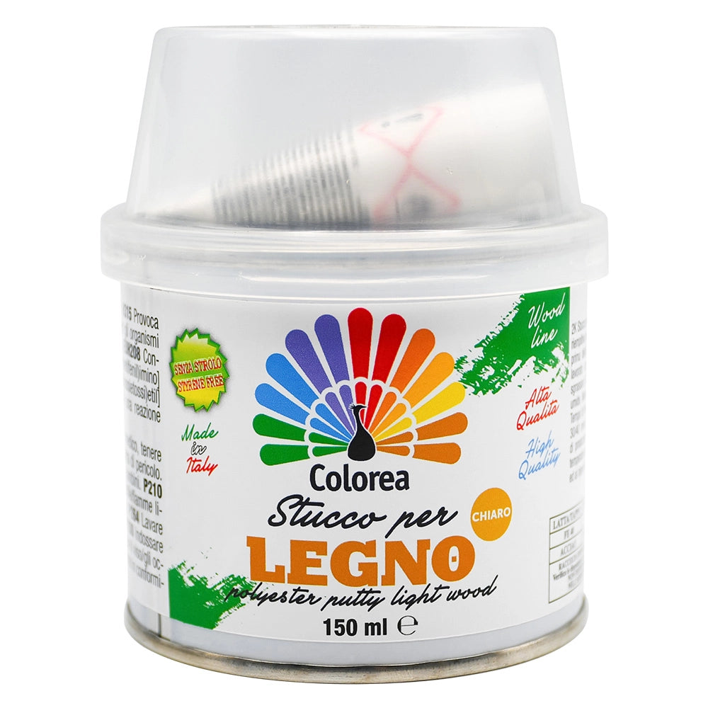 STUCCO PER LEGNO 'COLOREA' ml 150 - chiaro  - COLOREA
