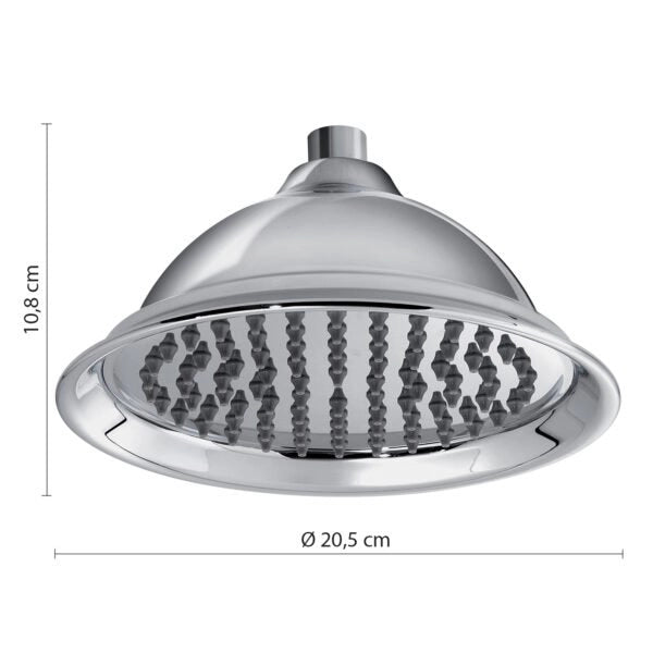 Soffione doccia D20 cm serie Liberty Gedy GYSH1060 - Cromato Lucido