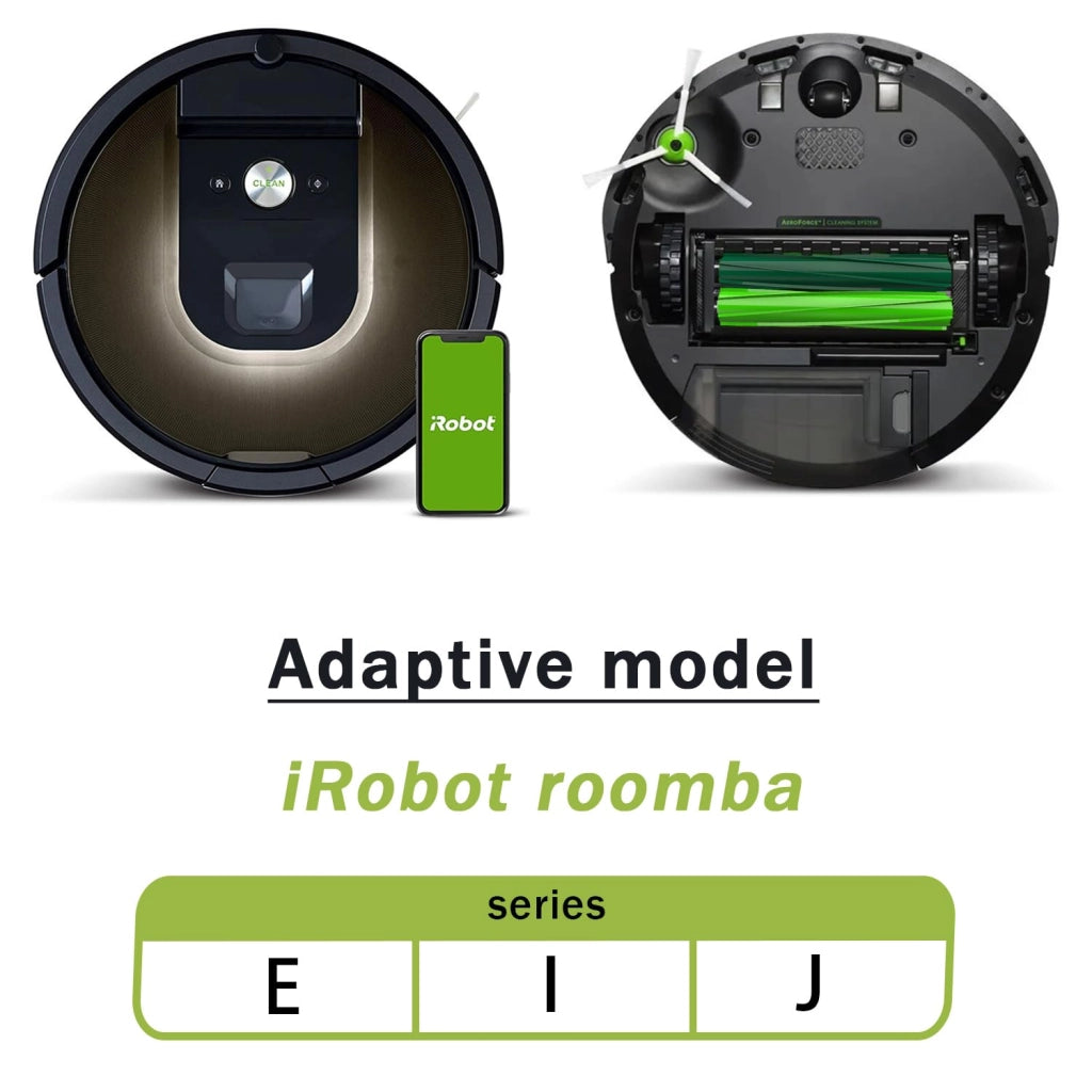 Set di 4 spazzole di ricambio per iRobot Roomba serie i, j e e