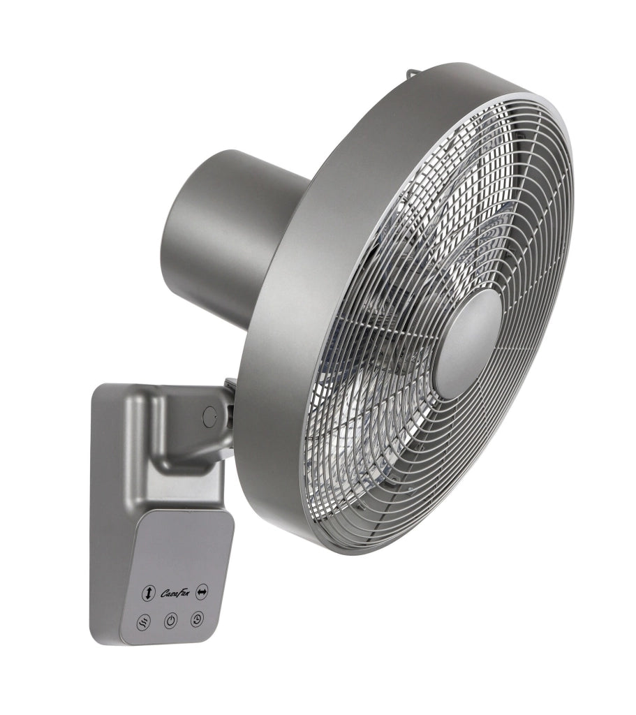 AIROS ECO DESIGN WALL II, Ventilatore da Parete, Casafan Colore: Grigio