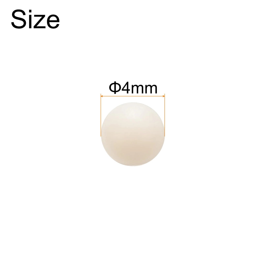 100 sfere in nylon da 4 mm, cuscinetti a sfera di precisione, mini