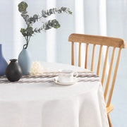 Tovaglia 140x140 cm, cotone e lino, lavabile, elegante