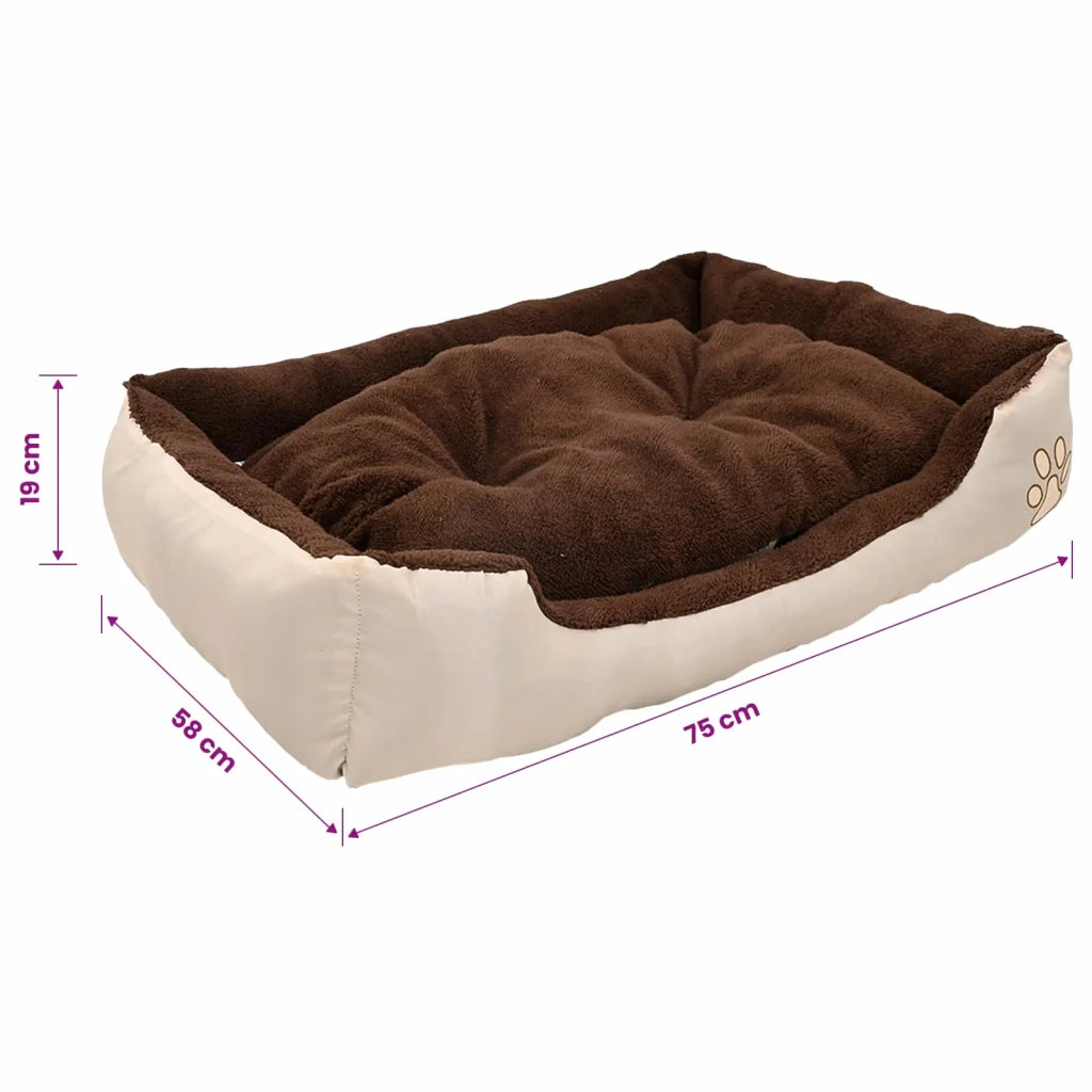 Letto Caldo per Cani con Cuscino Imbottito L 170201
