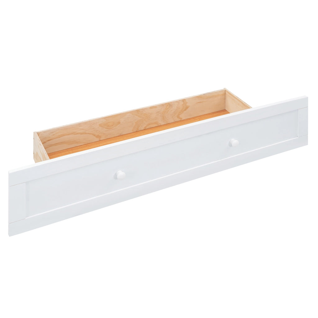 Letto a scomparsa 140x200 trasformabile in armadio bianco