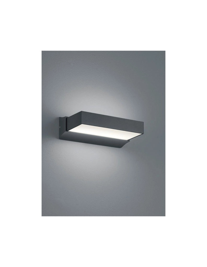 Applique Ingresso Doppio Led Sopra e Sotto Cuando Antracite Trio Lighting