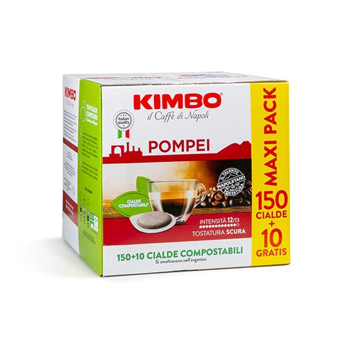 CAFFE KIMBO POMPEI 150 CIALDE+10OMAGGIO
