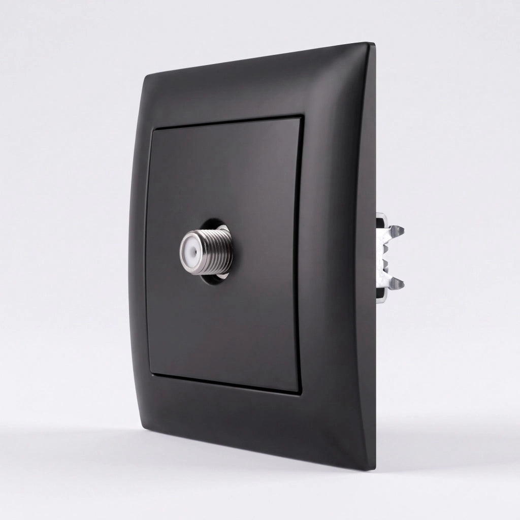 Presa Antenna Oste Jnh012-a Black
