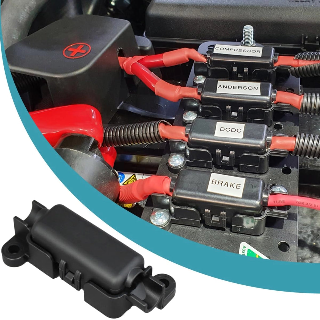 Supporto fusibile inline da 12V, 20A/30A, confezione da 2 pezzi