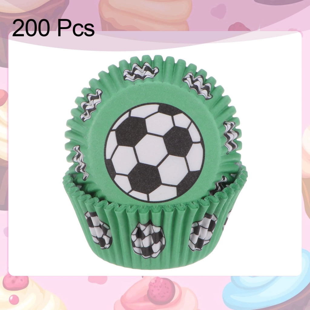 200 pirottini per cupcake, formato standard, antiaderenti, ideali per feste
